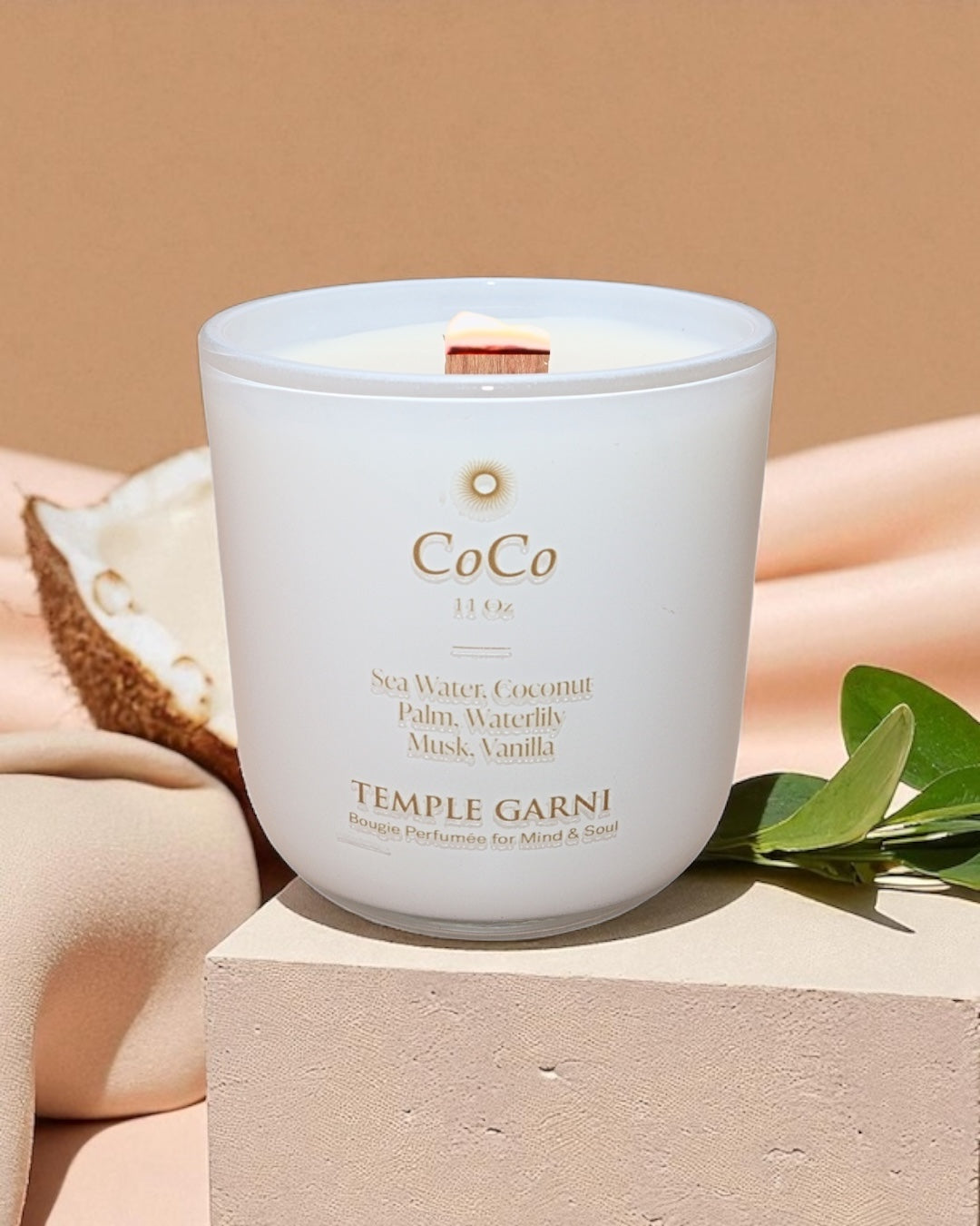 COCO CANDLE - A Scented Ritual for Sunlit Escape